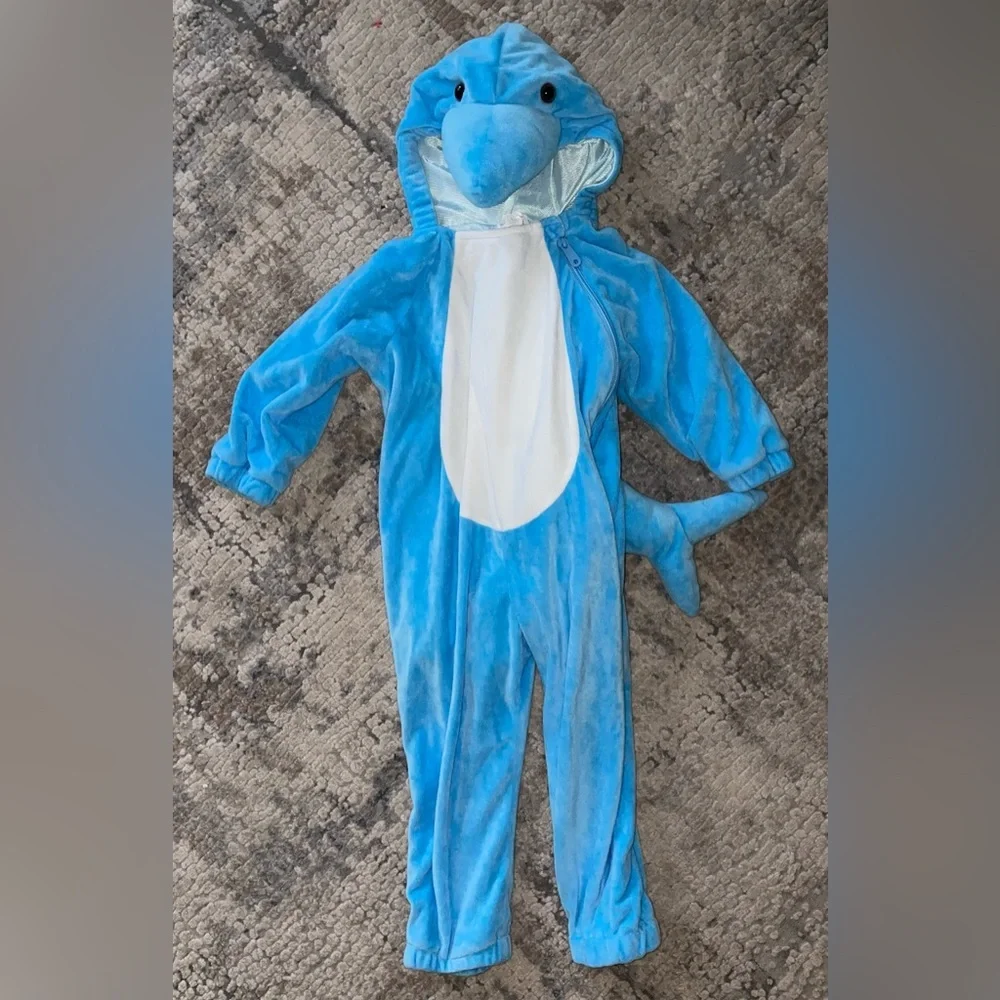 Hyde & Eek Boutique plush shark costume size 18-24 months